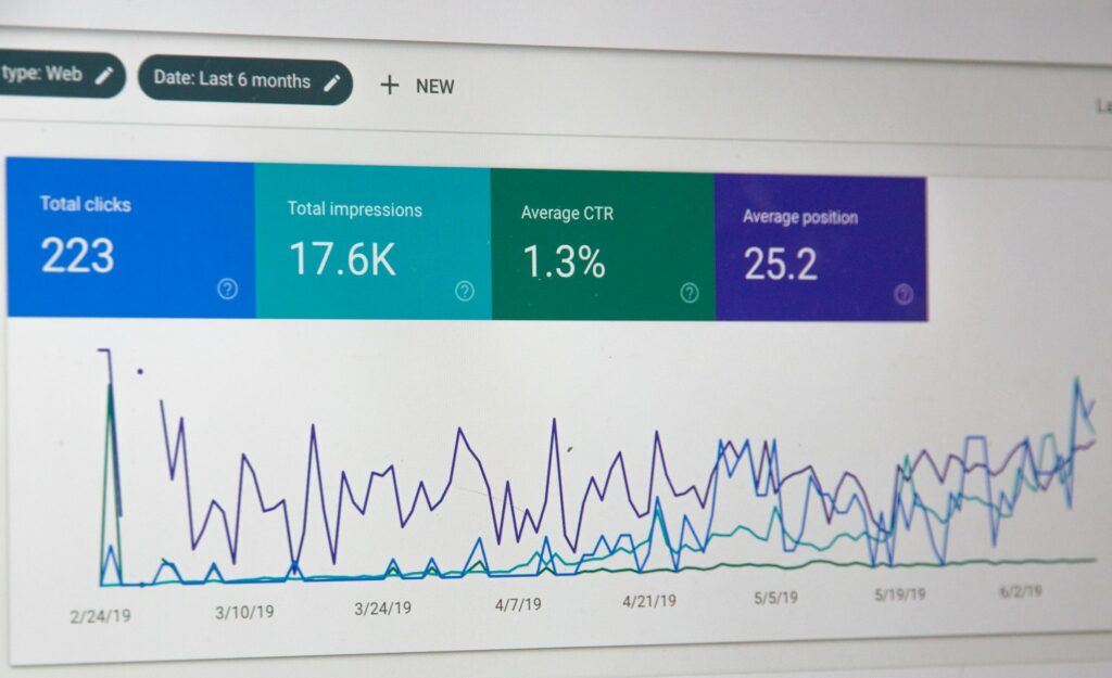 statistique search console